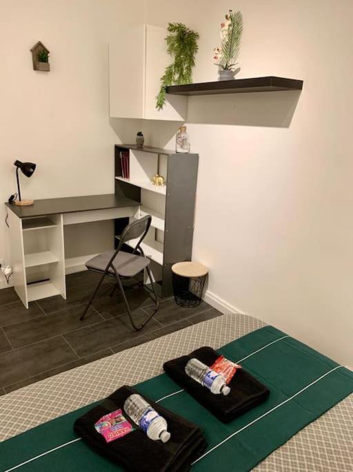 Grand Appartement 2 Chambres 5 Pers Max, Vue Panoramique Avec Parking Mulhouse Exterior photo