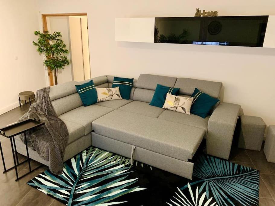 Grand Appartement 2 Chambres 5 Pers Max, Vue Panoramique Avec Parking Mulhouse Exterior photo