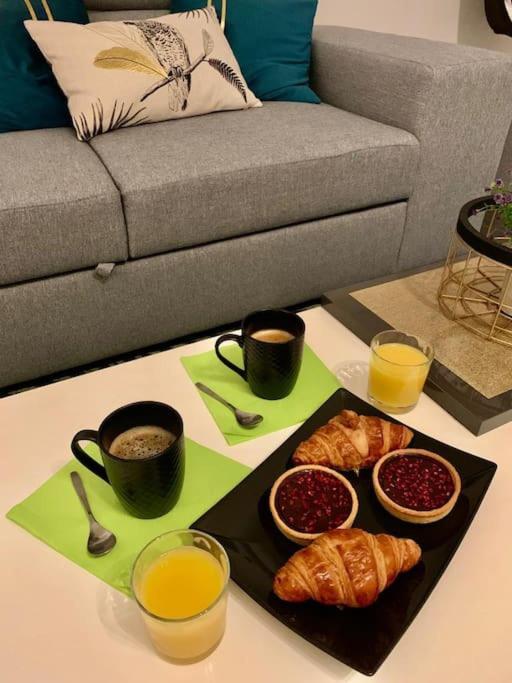 Grand Appartement 2 Chambres 5 Pers Max, Vue Panoramique Avec Parking Mulhouse Exterior photo